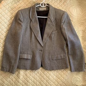 Vintage wool blazer, med